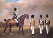 STUBBS, George Soldiers of the Tenth Light Dragoons (mk25) china oil painting reproduction